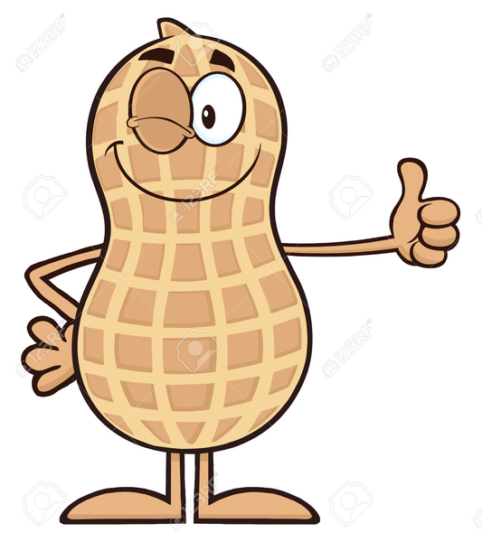 Free Cartoon Peanut Clipart.