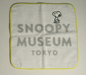 Details about Snoopy Museum Tokyo Logo design Mini Towel, PEANUTS.