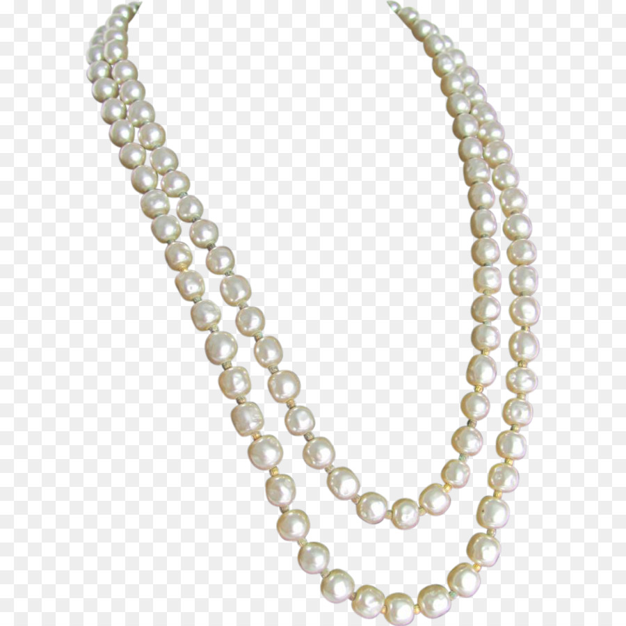 Baroque Pearl Pearl Necklace Imitation P #76674.