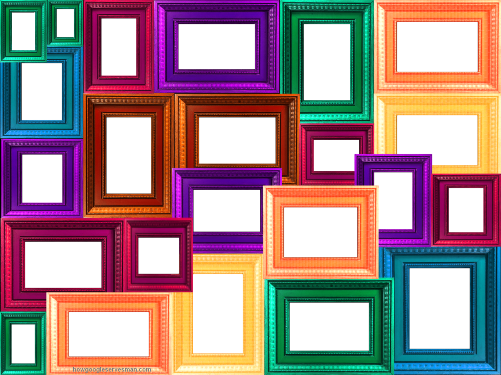 Collage Frame PNG Transparent Images.