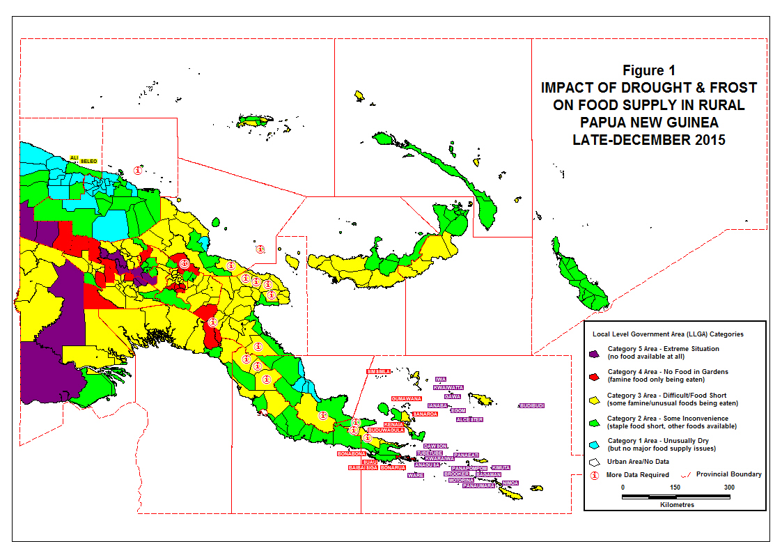 The ongoing impact of the El Niño drought and frosts in.