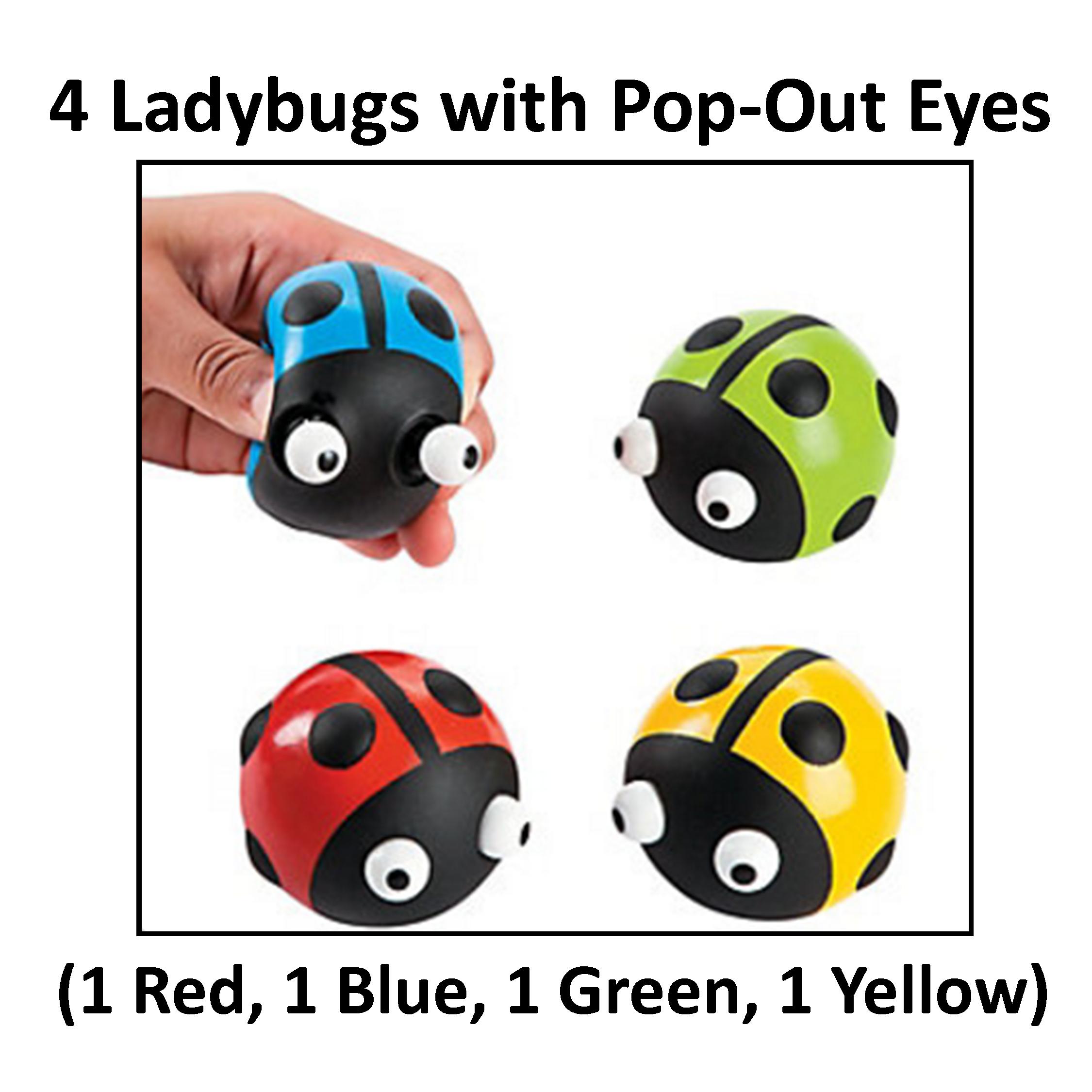 4 Ladybugs with Pop.