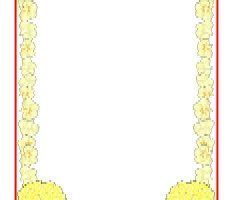 Popcorn border clipart 3 » Clipart Portal.