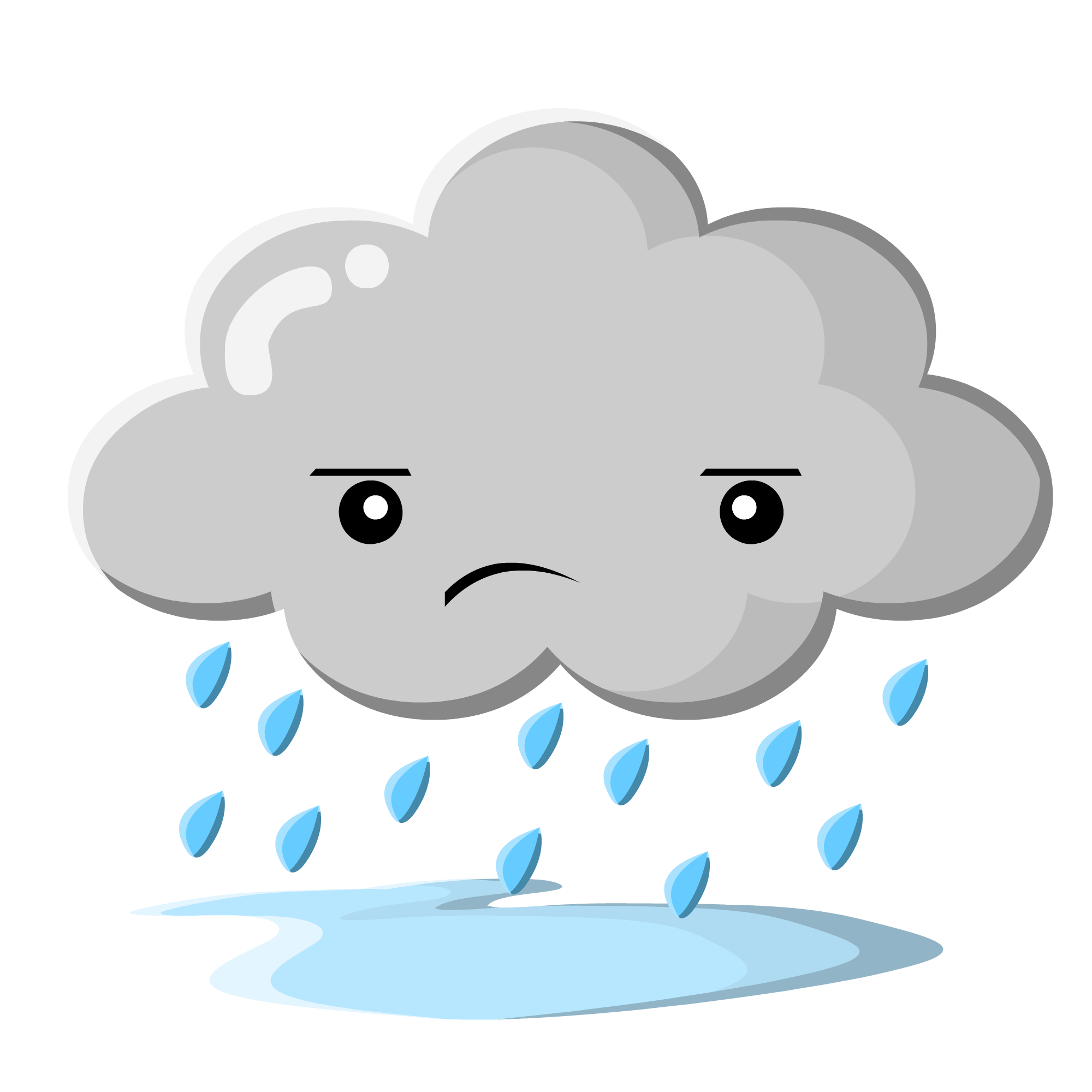 Rain cloud clipart 9.