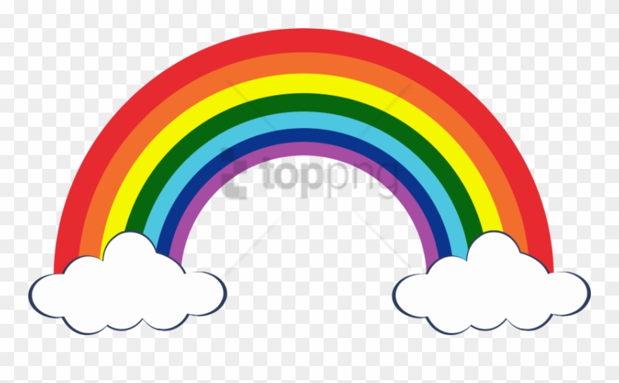 Free Png Rainbows And Clouds Png Png Image With Transparent.