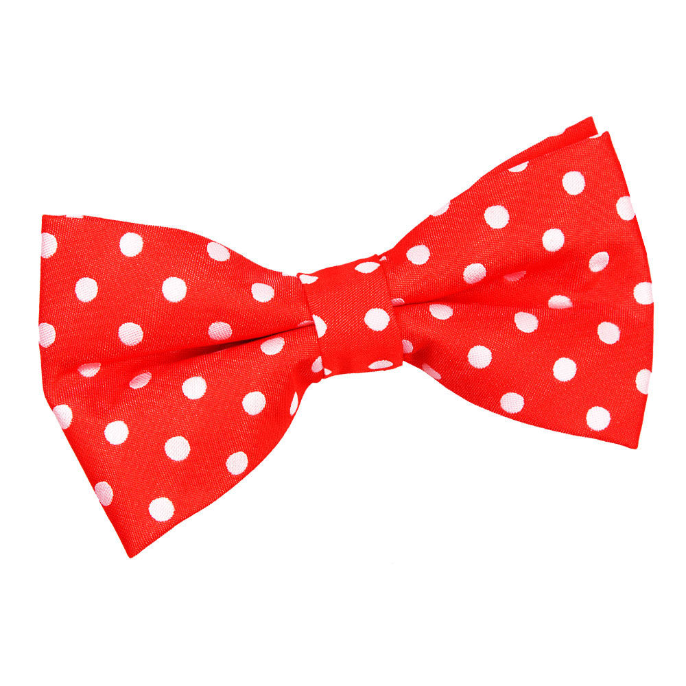 Details about DQT Woven Polka Dot Red Formal Casual Classic Mens Pre.