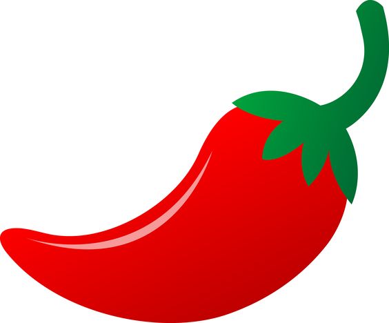 CHILI PEPPER CLIP ART.