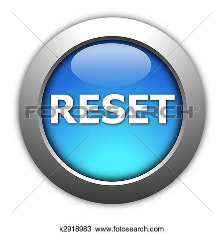 Stock Illustration of reset button k2791925.