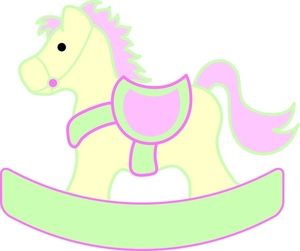 Rocking Horse Clipart Image.