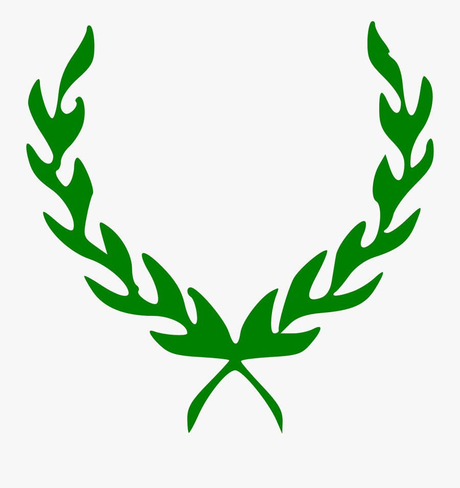 Laurel Wreath Rome Cesar Leaf Png Image.