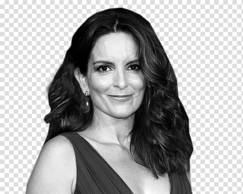 Tina Fey Black and white Anchorman: The Legend of Ron.