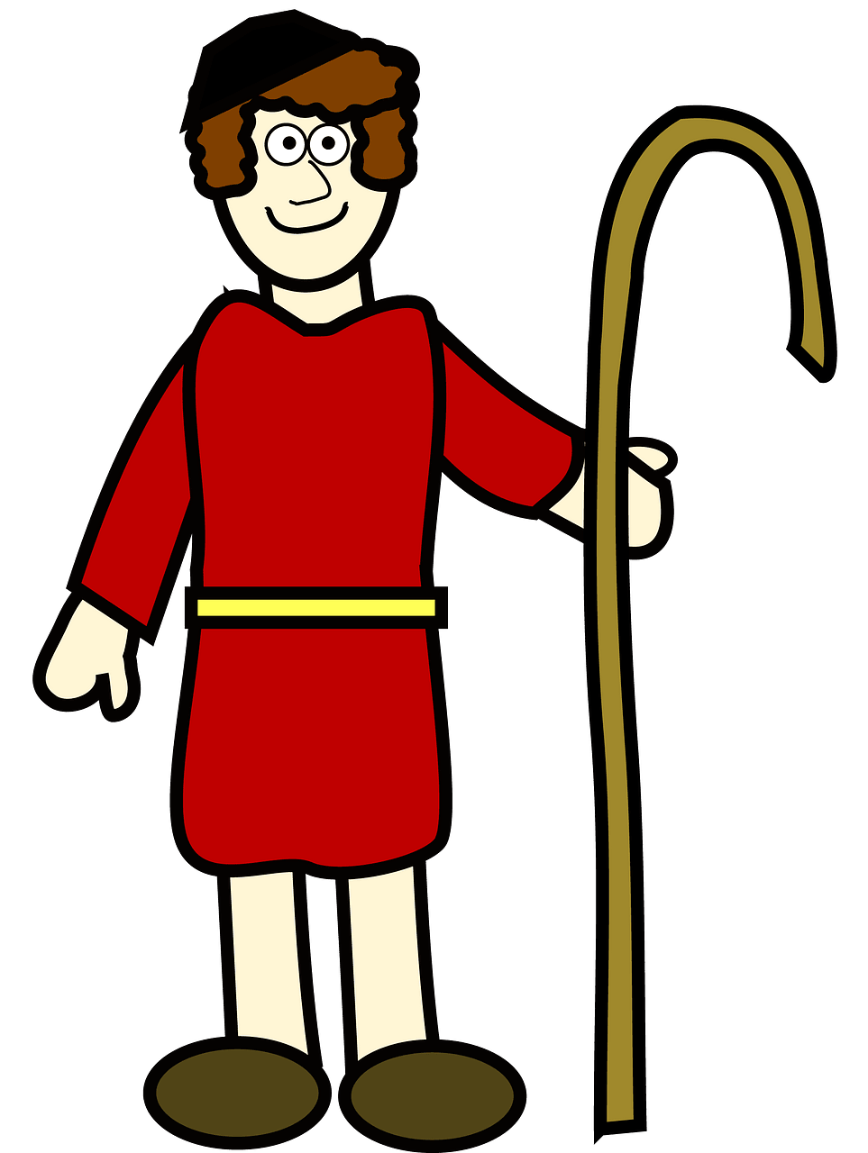 Shepherd boy clipart. Free download..