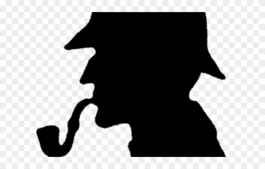 Sherlock Holmes Clipart Investigator.