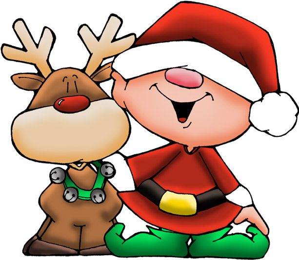 Funny Christmas Clipart.