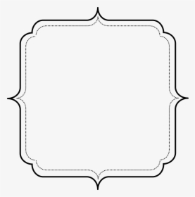 Transparent Simple Rectangle Frame Clipart.