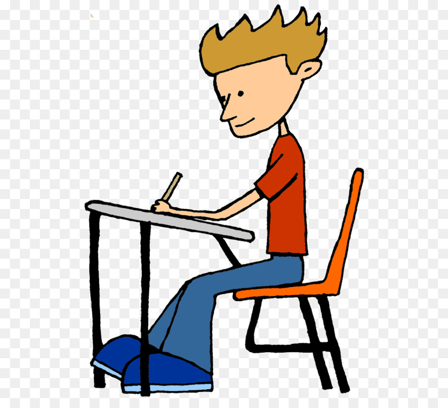 Sit at desk clipart 5 » Clipart Station.