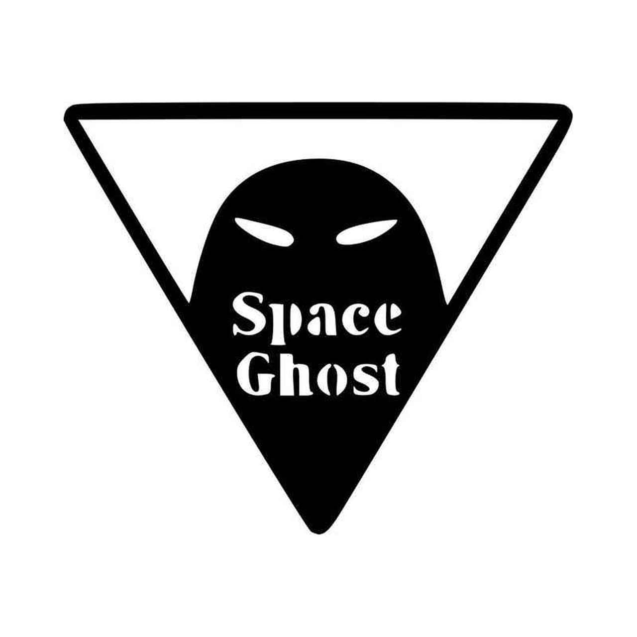 Space Ghost Vinyl Decal Sticker.