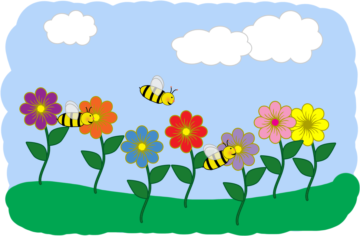 Spring Garden Clipart.