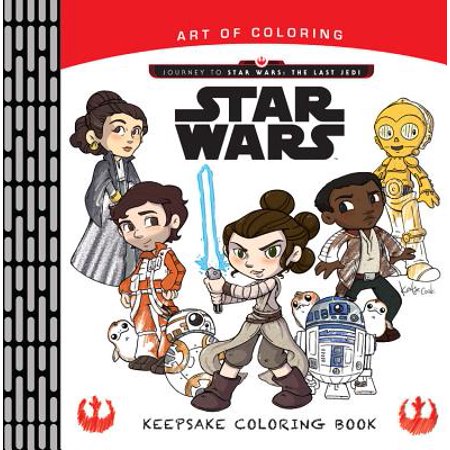 Art of Coloring Journey to Star Wars: The Last Jedi: Keepsake Coloring Book.