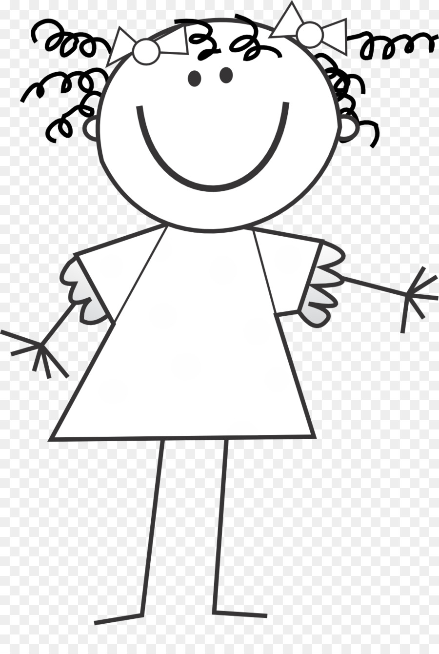 Stick Figure Kids Png Black And White & Free Stick Figure.