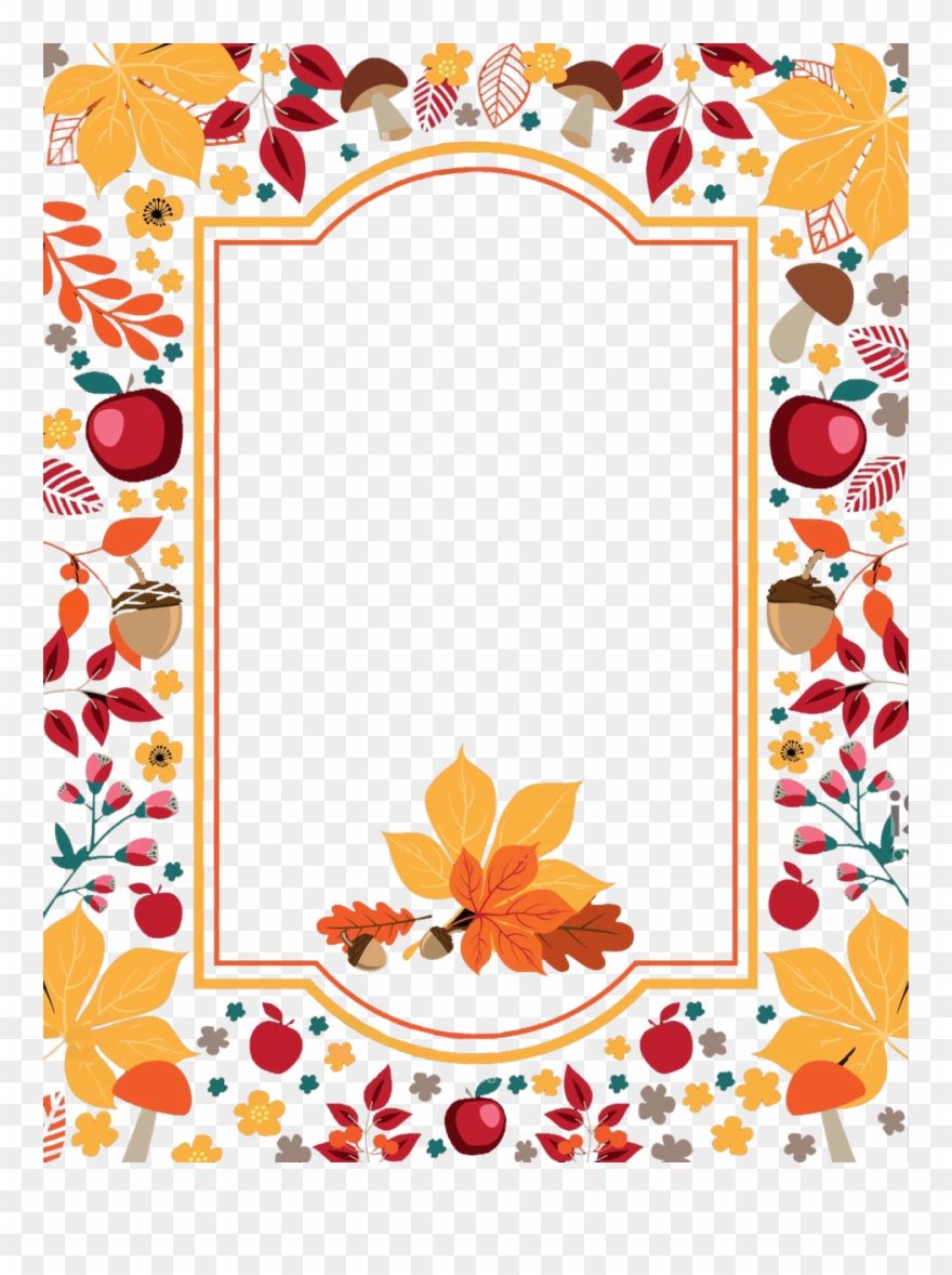 Awesome Thanksgiving Border Image Inspirations.