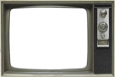 Television Empty Vintage transparent PNG.