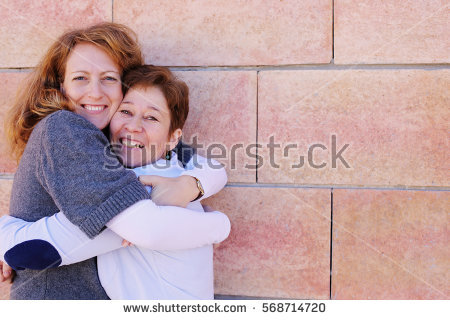 Friends Hugging Stock Images, Royalty.