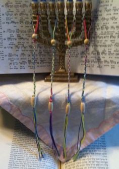 tzitzit bracelet I like this idea.