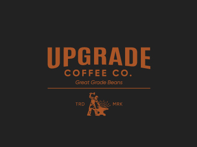 Upgrade Coffee Logo by studioaneukmuda on Dribbble.