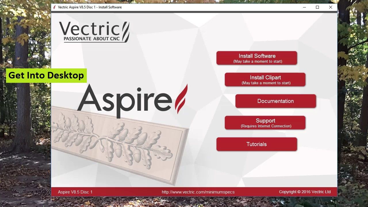 Vectric Aspire 9.015 + Bonus Portable Clipart Free Download.