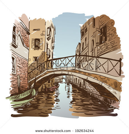 Italy Vector Venice Image Stock Photos, Royalty.