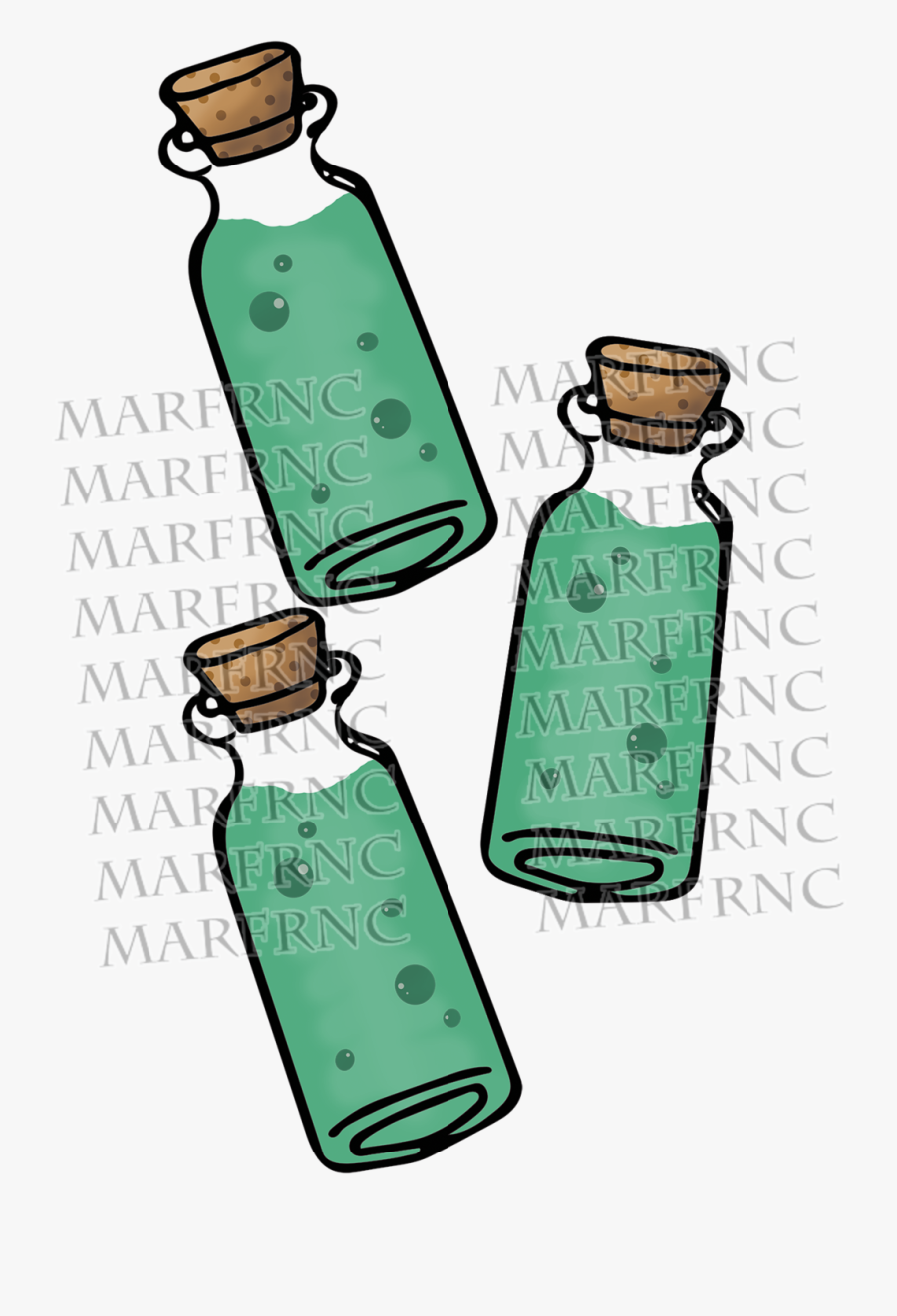 Banner Black And White Poison Vial Clipart , Png Download.