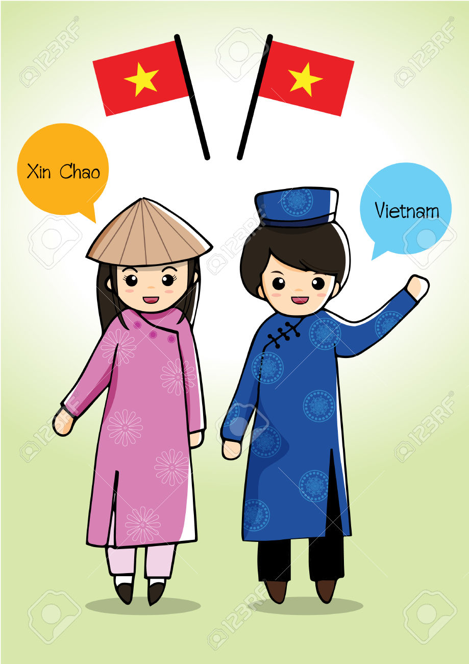 Showing post & media for Vietnamese dress cartoon.