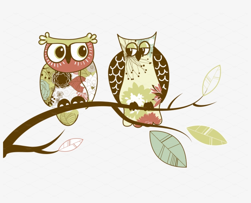 Clipart Vintage Owl.