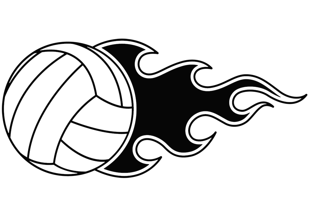 Volleyball clipart pictures free.