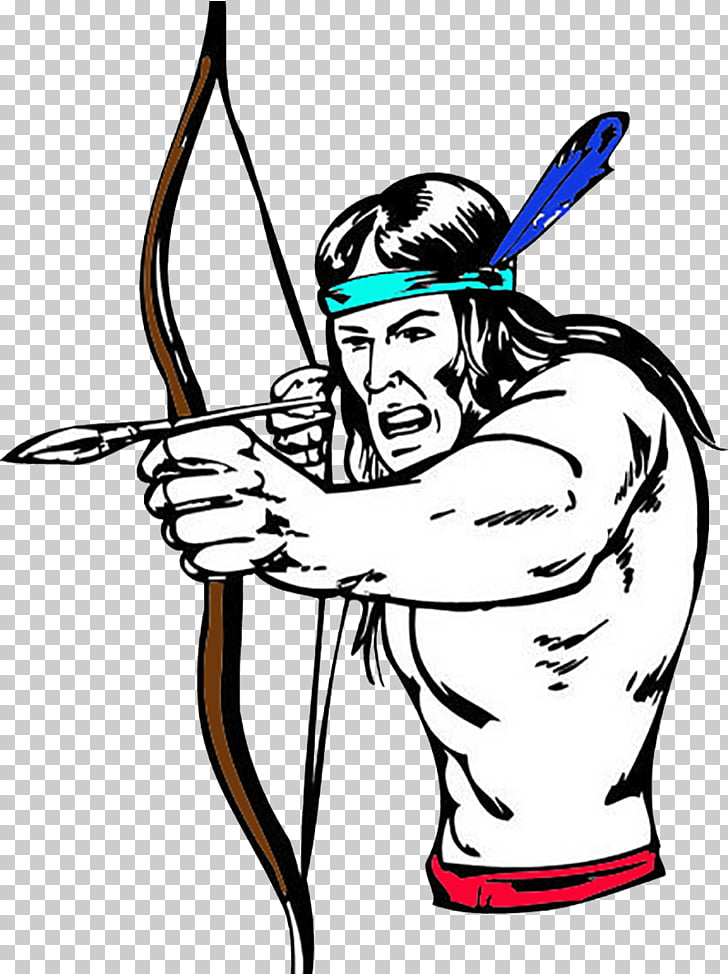 Bow and arrow Native Americans in the United States Sticker.