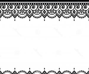 Hindu Wedding Border Clipart.