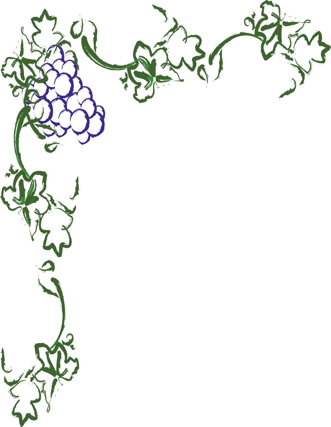 Free Wine Clipart Borders Image.