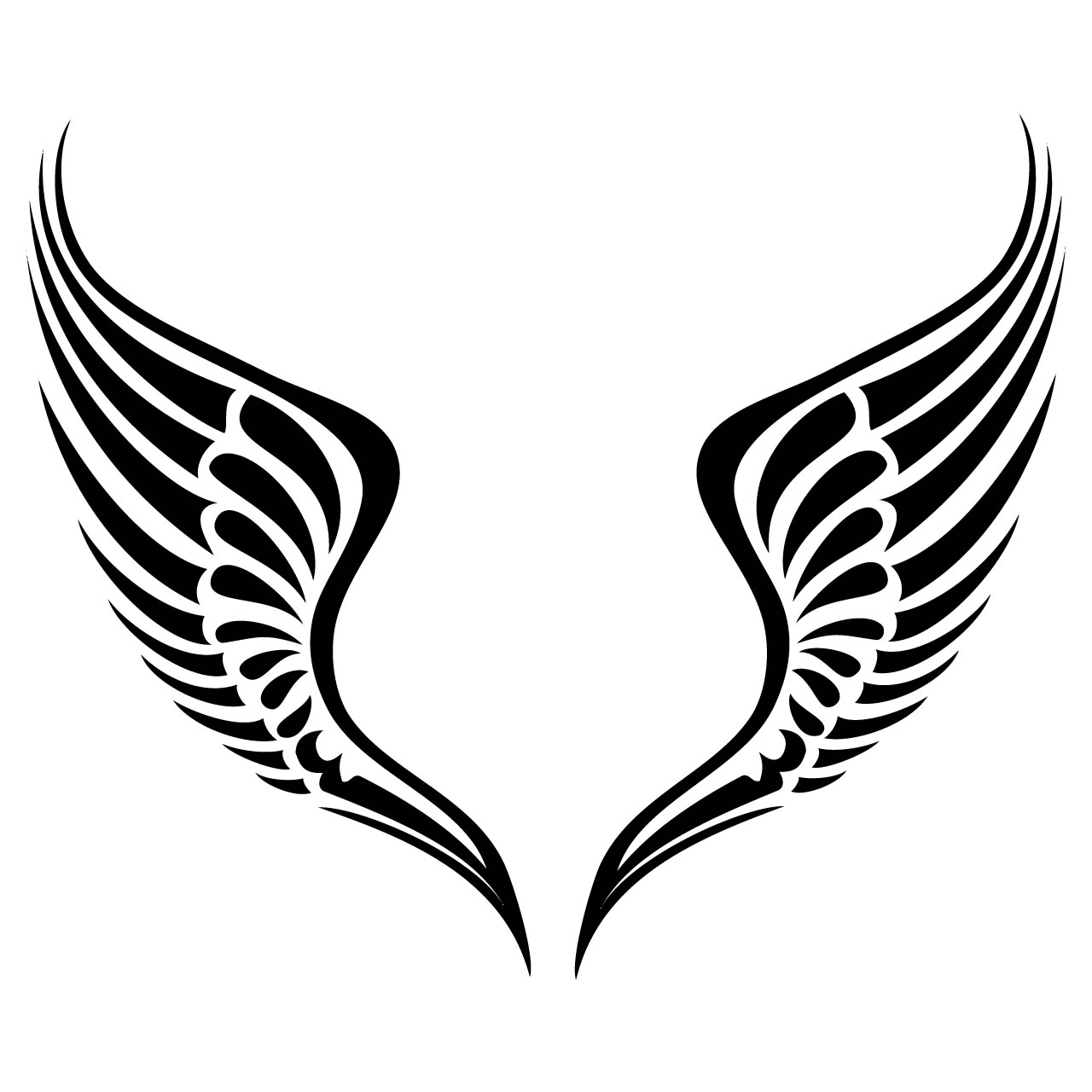 Halo And Angel Wing Clipart.