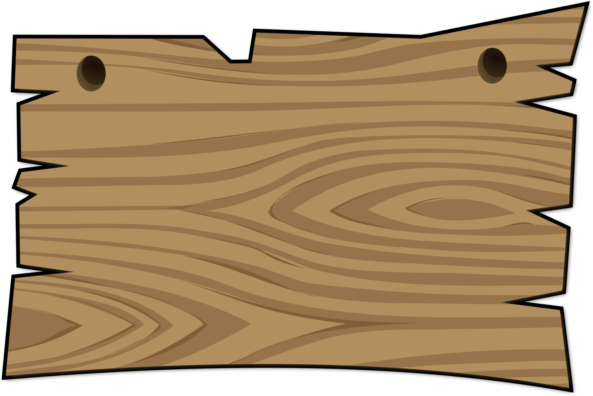 Wood sign clip art.