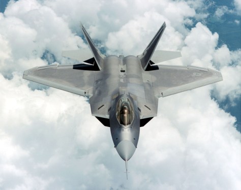 F-22 fighter jet