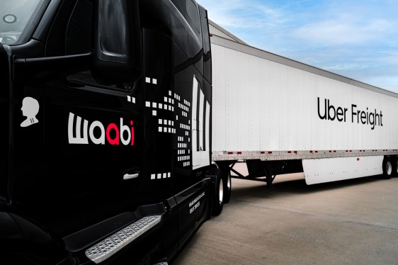 Waabi Uber Freight truck