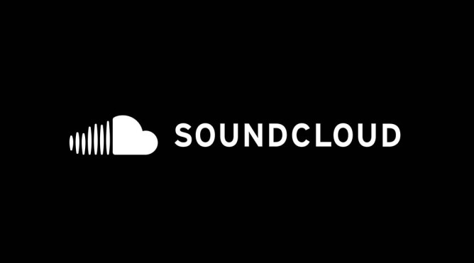 Black SoundCloud Logo