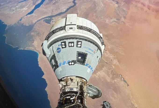 Boeing Starliner docked to ISS