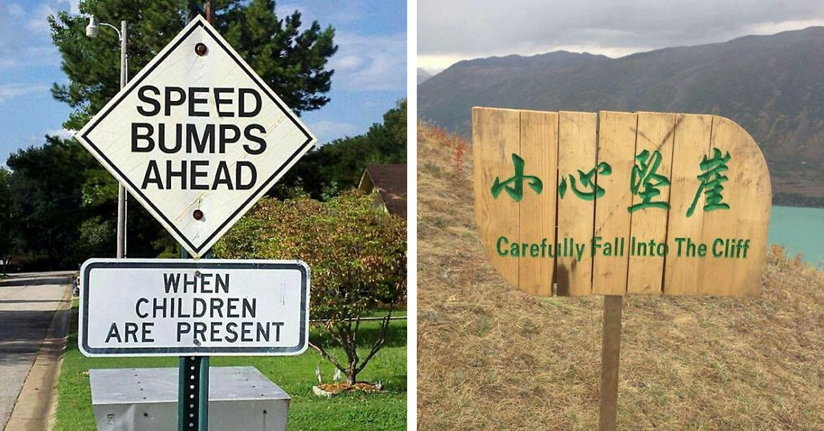 This Facebook Page Shares The Most Hilarious Signs And Here Are 50 Of Them