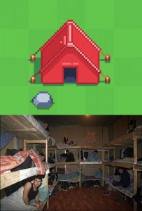 Create meme: room, housing