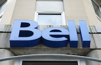 Bell Canada signage is pictured in Ottawa on Wednesday Sept. 7, 2022.