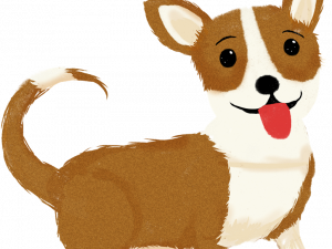 corgi, cute dog, cartoon animal, playful pet, Pet PNG