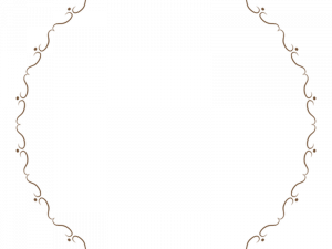 Abstract Circle Frame PNG File