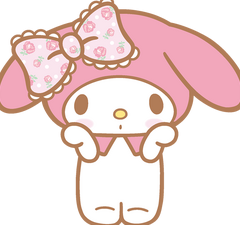 My Melody Character Illustration, Cute Bunny Design, Adorable Anime Character, Kawaii Art, My Melody PNG